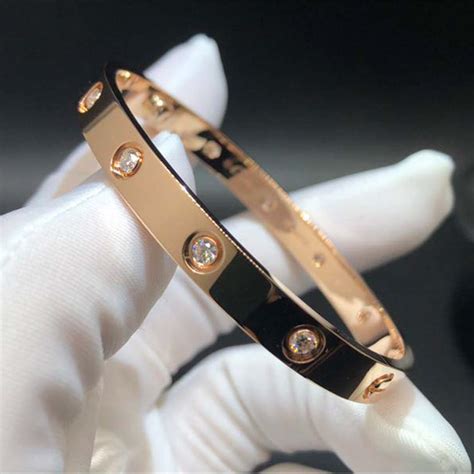 cartier love bracelet full diamonds|authentic cartier love bracelet.